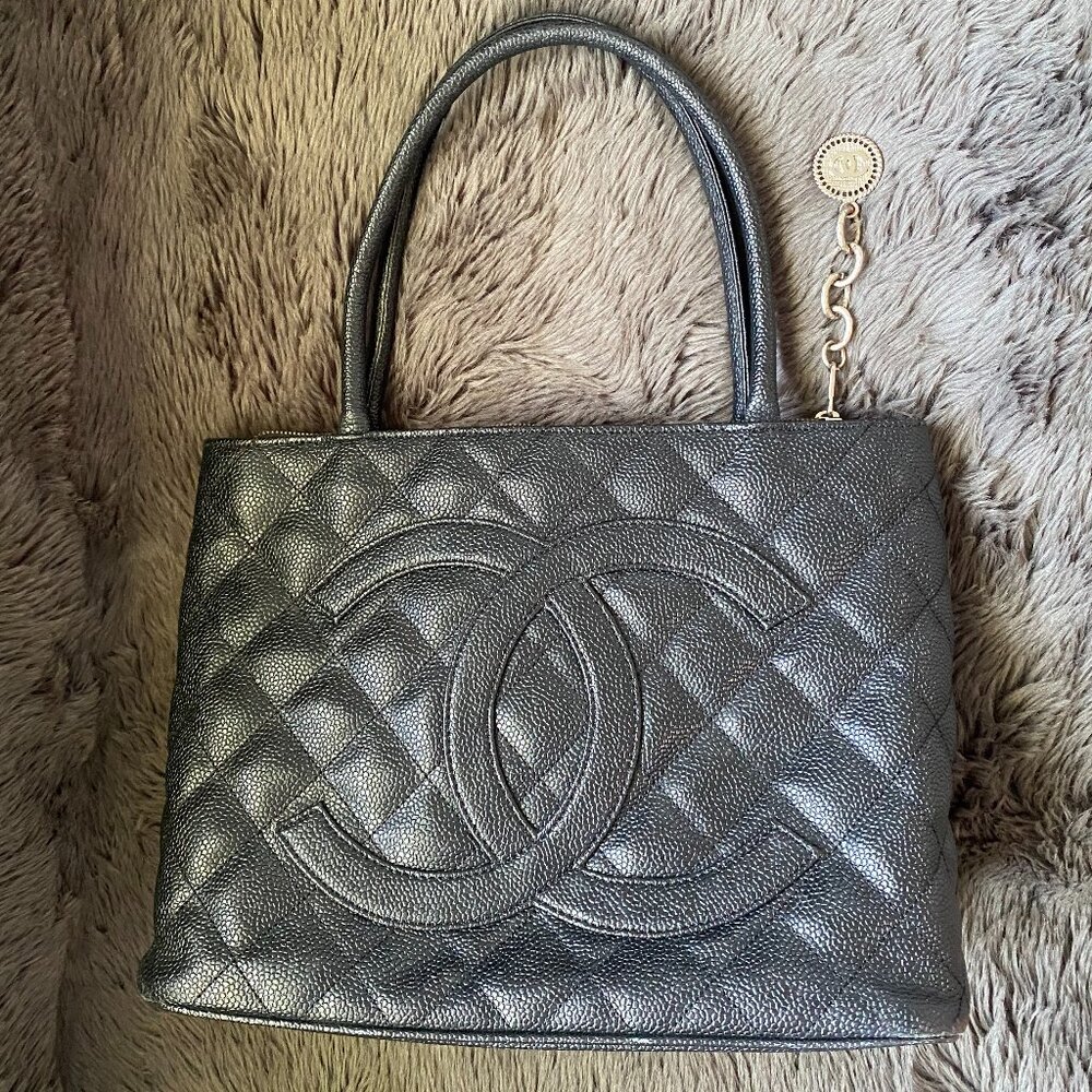 CHANEL Quilted Medallion Tote